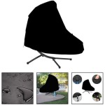 Penutup untuk kursi santai, 210D, tahan air, tahan debu, untuk penggunaan luar ruangan, teras, taman, 185 x 116 x 198 cm